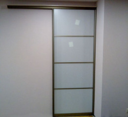 Межкомнатная дверь раздвижная из стекла | 1303