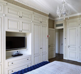 Шкафы в комнату в классическом стиле