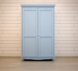 Шкаф распашной синий