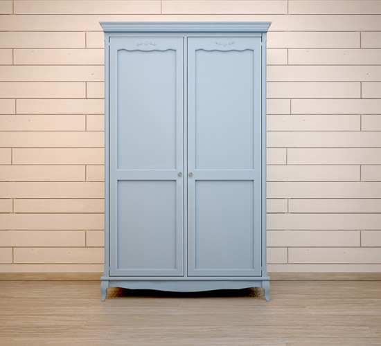 Шкаф распашной синий